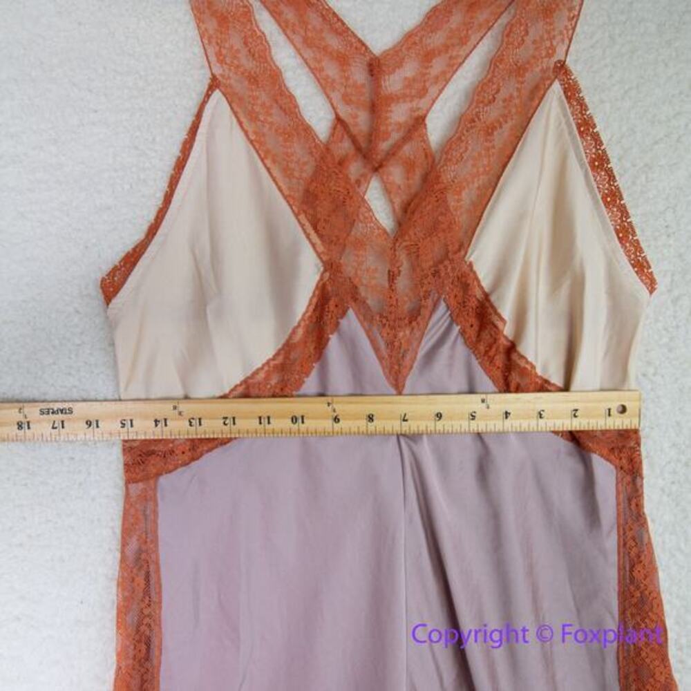 New! Free People Tri Me Midi Slip dress, size M - Picture 8 of 16
